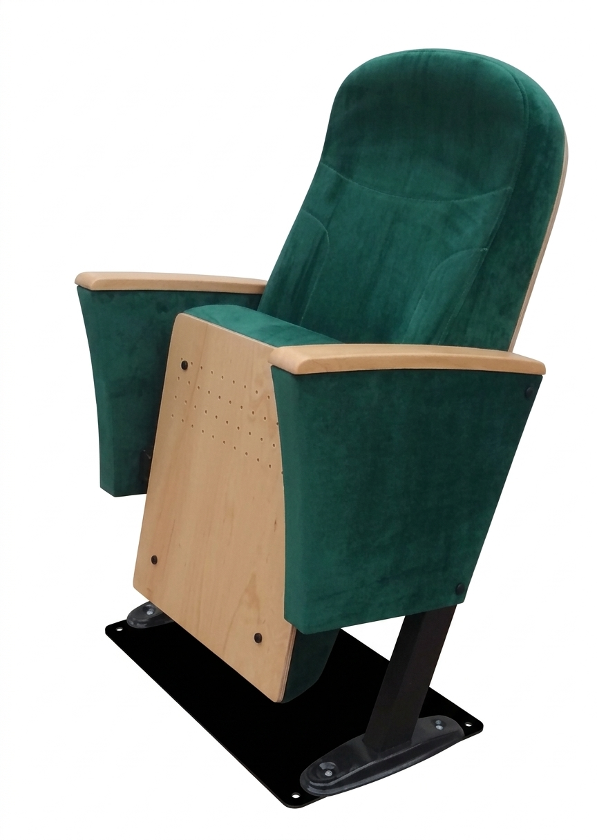 Turkas Ahşap Sırt ve oturma konferans koltuğu